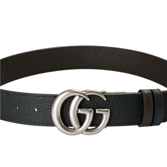 Gucci Maramount silver buckle reversible belt - Picture 3 of 13